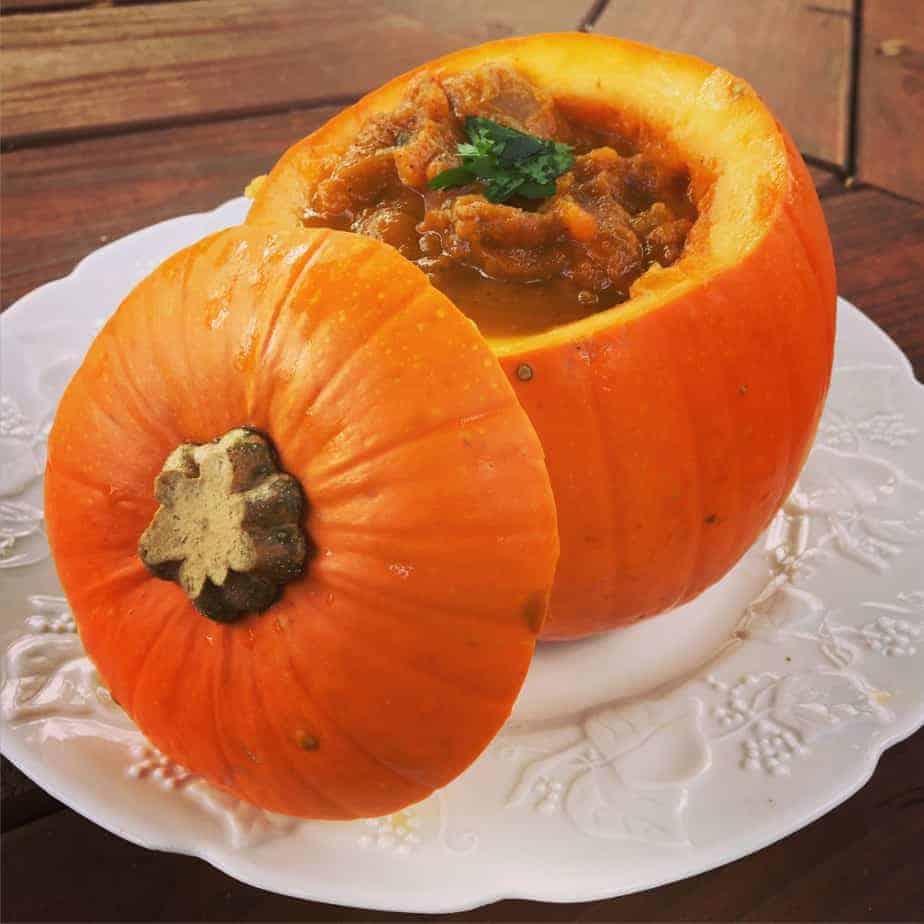 Southwestern Pumpkin Soup