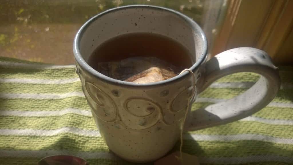 Some hot tea will help you feel better when you have come down with a cold!