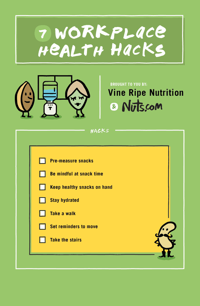 Try some of these great ideas to help you stay strong for the snack attacks!