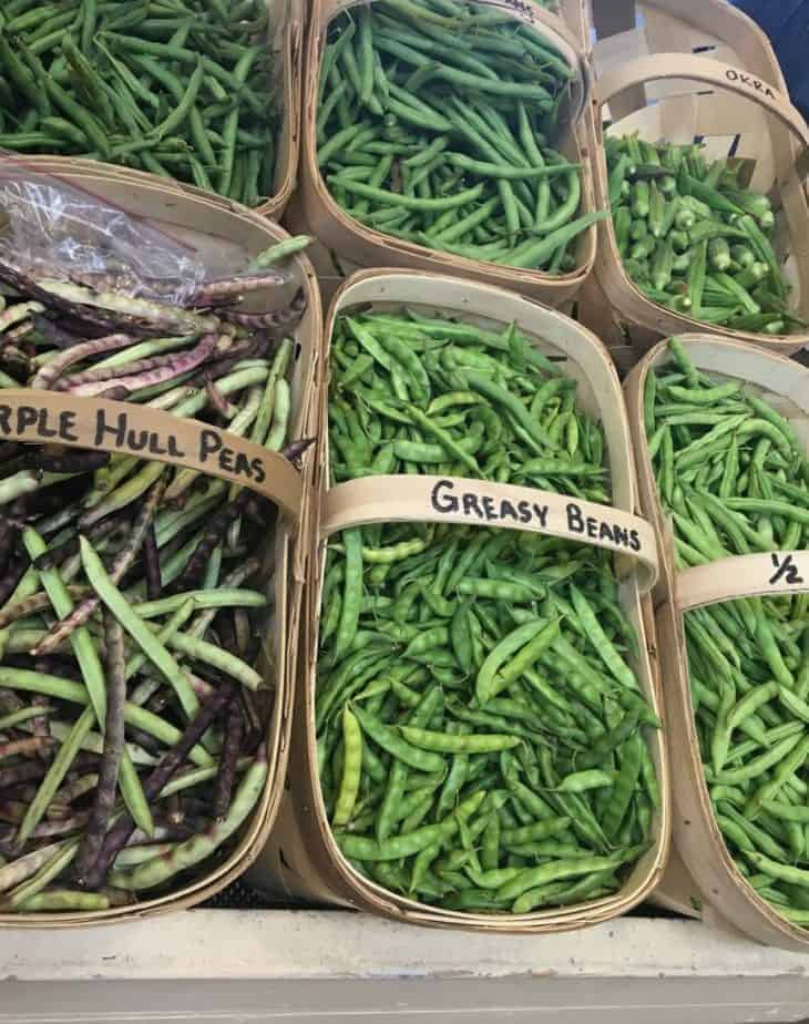 Green Beans at the Farmers' Market