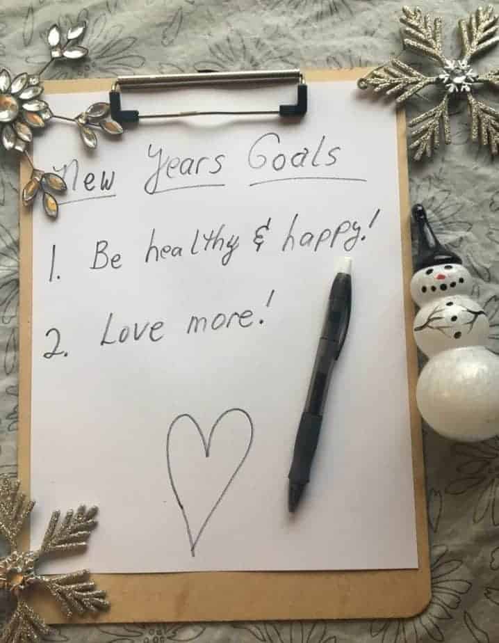 New Years Goals 2017