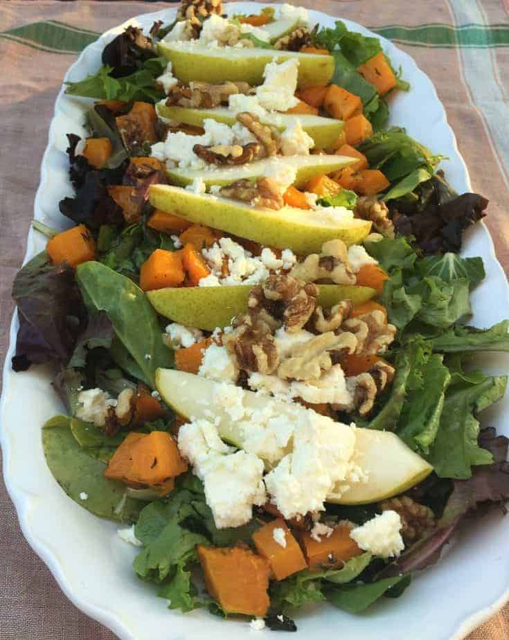 Fall Salad with Butternut Squash