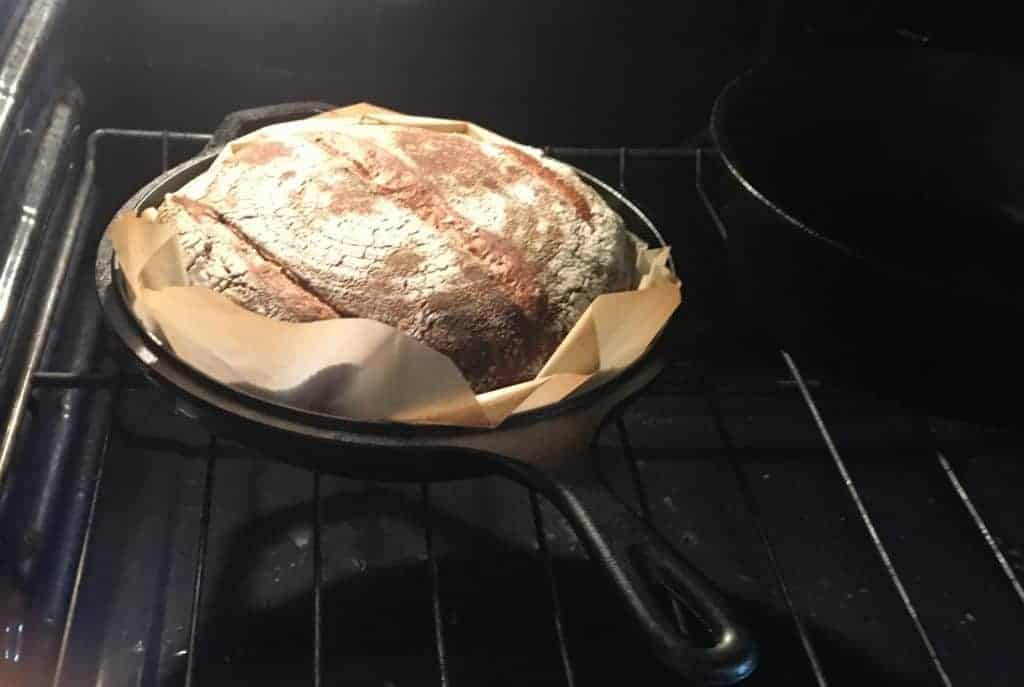 Sourdough bread Baking