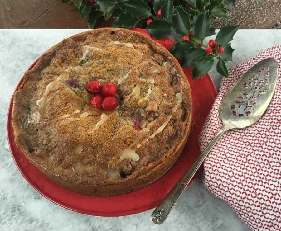 Cranberry Dessert that is gluten free and low fodmap